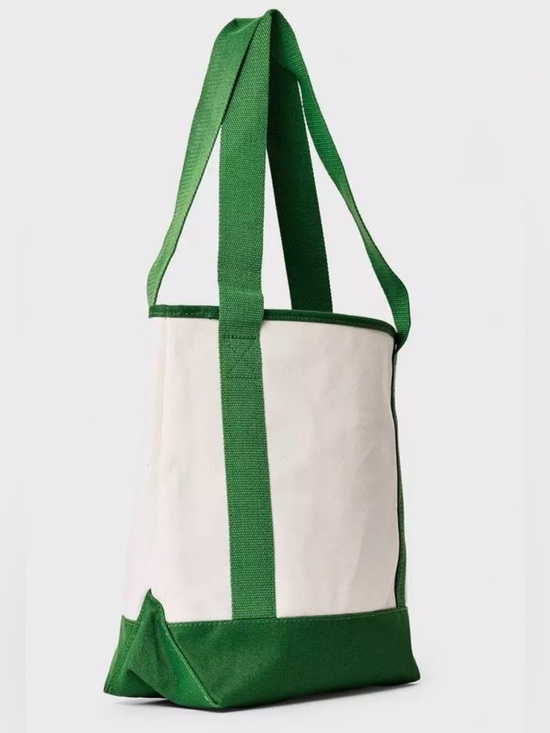 Vans Perg Midi Tote / NWT / Cream And Green - Picture 2 of 8